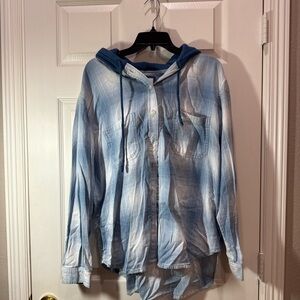 American Eagle Outfitters Blue Hoodie